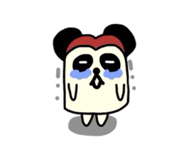 Bread panda sticker #3238412