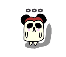 Bread panda sticker #3238416