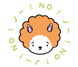 Don't give up ! sticker #3238818