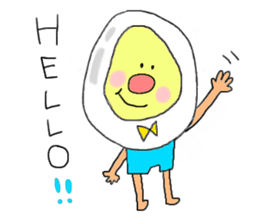 Smail Egg man sticker #3239459