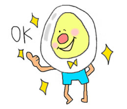 Smail Egg man sticker #3239460
