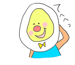 Smail Egg man sticker #3239470
