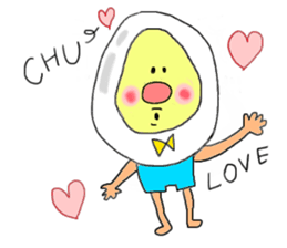 Smail Egg man sticker #3239477