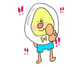 Smail Egg man sticker #3239484