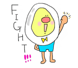 Smail Egg man sticker #3239495