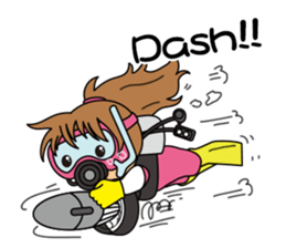 Love Scuba(e) sticker #3239504