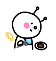 Gentle angel sticker #3239694