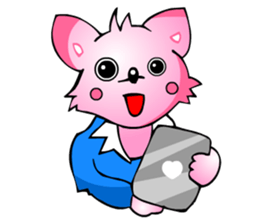 Poker Faced Chihuahua Dog (Woman's Job) sticker #3239707