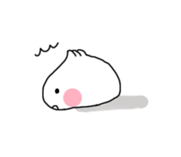 Double White Steamed Meat Bun sticker #3239820