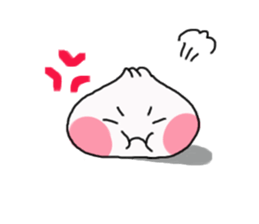 Double White Steamed Meat Bun sticker #3239823