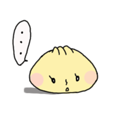 Double White Steamed Meat Bun sticker #3239836