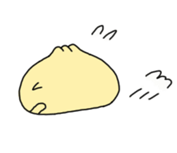 Double White Steamed Meat Bun sticker #3239842