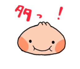 Double White Steamed Meat Bun sticker #3239845