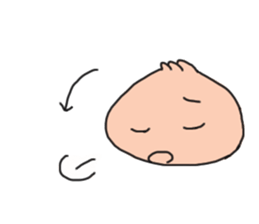 Double White Steamed Meat Bun sticker #3239852