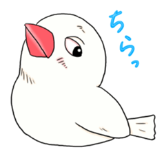 Java sparrow design sticker sticker #3240432