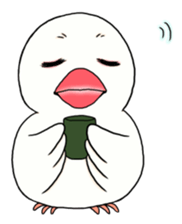 Java sparrow design sticker sticker #3240437