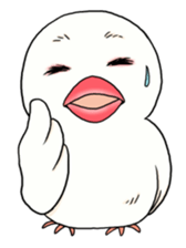 Java sparrow design sticker sticker #3240440