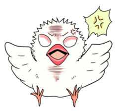 Java sparrow design sticker sticker #3240442