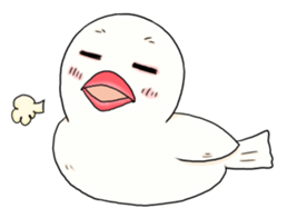 Java sparrow design sticker sticker #3240449