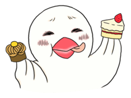 Java sparrow design sticker sticker #3240454