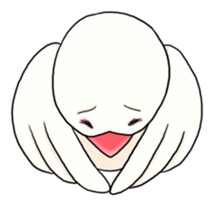 Java sparrow design sticker sticker #3240457