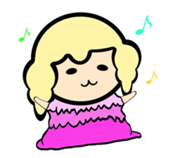 Me-ko of a dwarf (No phrase) sticker #3240664