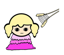 Me-ko of a dwarf (No phrase) sticker #3240670