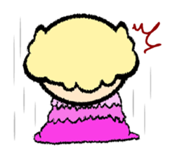 Me-ko of a dwarf (No phrase) sticker #3240677