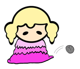 Me-ko of a dwarf (No phrase) sticker #3240680