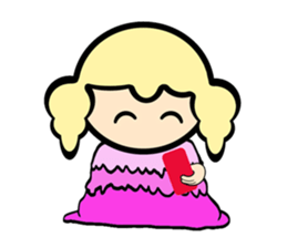 Me-ko of a dwarf (No phrase) sticker #3240689