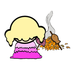 Me-ko of a dwarf (No phrase) sticker #3240690