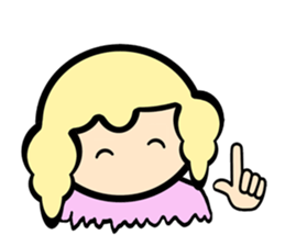 Me-ko of a dwarf (No phrase) sticker #3240695