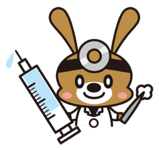 Dr. PYON and RABI sticker #3240798