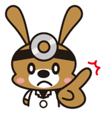 Dr. PYON and RABI sticker #3240801