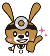 Dr. PYON and RABI sticker #3240808