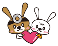 Dr. PYON and RABI sticker #3240814