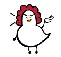 Annoying chicken. World Edition sticker #3241024