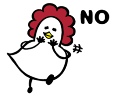 Annoying chicken. World Edition sticker #3241026