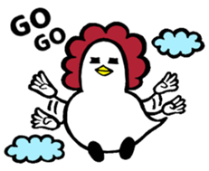Annoying chicken. World Edition sticker #3241056