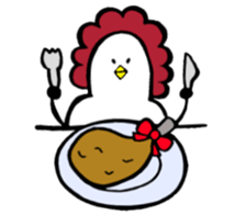 Annoying chicken. World Edition sticker #3241057