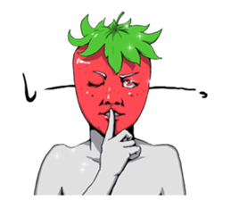 Mr.Strawberry sticker #3241106