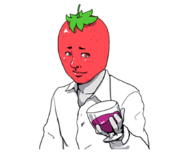 Mr.Strawberry sticker #3241116