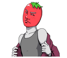 Mr.Strawberry sticker #3241117