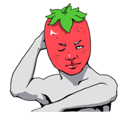 Mr.Strawberry sticker #3241122