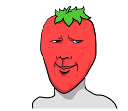 Mr.Strawberry sticker #3241124