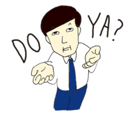 Excuse Man sticker #3241184