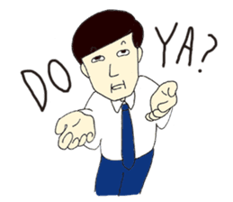 Excuse Man sticker #3241184