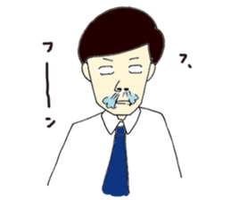 Excuse Man sticker #3241191