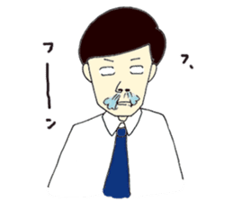 Excuse Man sticker #3241191