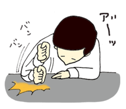 Excuse Man sticker #3241196